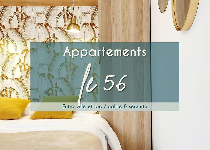 Appartements Le 56, Calme, Entre Ville Et Lac - Sejouraixlesbains